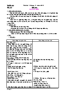 Giáo án Lớp 4 - Tuần 27 - Năm học 2012-2013