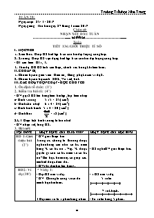 Giáo án Lớp 4 - Tuần 28 - Năm học 2016-2017 - Trường Tiểu học Nha Trang