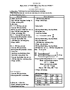 Giáo án Lớp 4 - Tuần 29 (Chuẩn kiến thức kĩ năng phân hóa) - Năm học 2016-2017