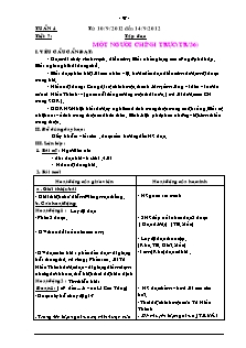 Giáo án Lớp 4 - Tuần 4 - Năm học 2012-2013