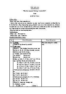 Giáo án Toán, Tiếng Việt Lớp 3 - Tuần 33 - Năm học 2016-2017