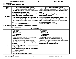 Kế hoạch bài dạy Lớp ghép 3+4 - Tuần 3 - Năm học 2016-2017 - Nguyễn Văn Khang