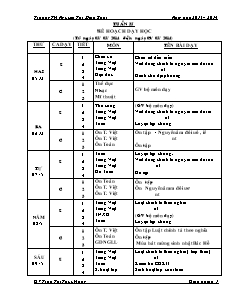 Giáo án Lớp 1 - Tuần 35 - Năm học 2013-2014 - Trần Thị Thúy Hằng