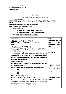 Giáo án Lớp 2 - Tuần 14 - Năm học 2016-2017