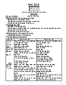 Giáo án Lớp 2 - Tuần 19 - Năm học 2014-2015 - Trường Tiểu học Quảng Trung