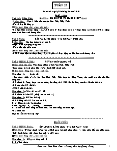 Giáo án Lớp 2 - Tuần 25 - Năm học 2016-2017 - Phan Xuân Thủy