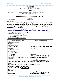 Giáo án Lớp 2 - Tuần 28 - Năm học 2013-2014 - Nguyễn Thị Nhinh