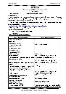 Giáo án Lớp 2 - Tuần 34 - Năm học 2012-2013 - Nguyễn Thị Nhinh