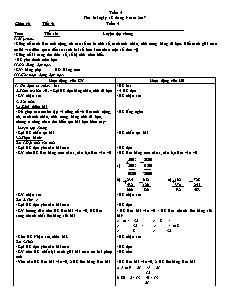 Giáo án Lớp 3 (Chuẩn kiến thức kĩ năng) - Tuần 4 - Năm học 2017-2018