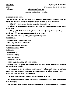 Giáo án Lớp 3 - Tuần 10 - Năm học 2014-2015 - Cô Thùy