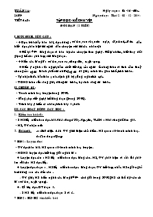 Giáo án Lớp 3 - Tuần 16 - Năm học 2014-2015 - Cô Thùy