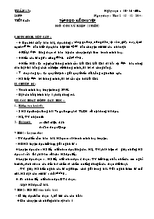 Giáo án Lớp 3 - Tuần 17 - Năm học 2014-2015 - Cô Thùy