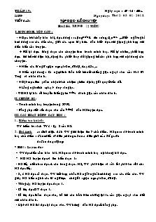 Giáo án Lớp 3 - Tuần 19 - Năm học 2014-2015 - Cô Thùy