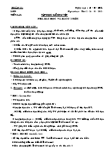 Giáo án Lớp 3 - Tuần 22 - Năm học 2014-2015 - Cô Thùy