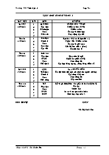 Giáo án Lớp 3 - Tuần 3 - Năm học 2012-2013 - Vũ Thị Hoài Thu