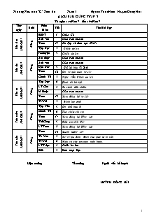 Giáo án Lớp 3 - Tuần 3 - Năm học 2017-2018 - Huỳnh Đông Hải