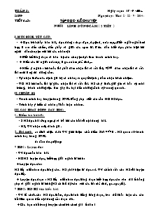 Giáo án Lớp 3 - Tuần 5 - Năm học 2014-2015 - Cô Thùy