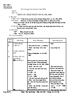 Giáo án Lớp 5 - Tuần 12 - Năm học 2014-2015 - Đặng Thị Tân