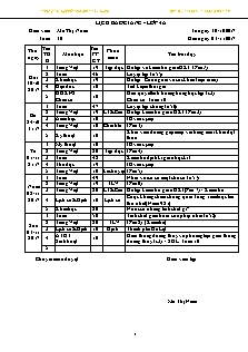 Giáo án Lớp 4 - Tuần 10 - Năm học 2017-2018 - Ma Thị Năm