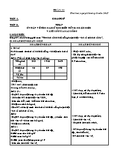 Giáo án Lớp 4 - Tuần 35 - Năm học 2016-2017