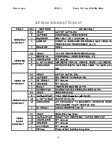 Giáo án Lớp 4 - Tuần 5 - Năm học 2017-2018 - Trường Tiểu học B Mỹ Hội Đông