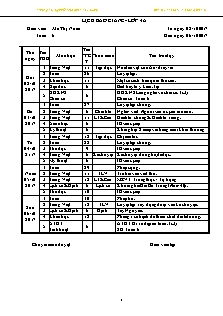 Giáo án Lớp 4 - Tuần 6 - Năm học 2017-2018 - Ma Thị Năm