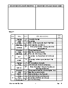 Giáo án Lớp 4 - Tuần 7 + 8 - Năm học 2017-2018 - Mai Việt Toàn