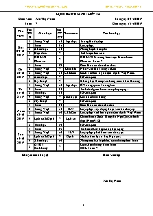 Giáo án Lớp 4 - Tuần 7 - Năm học 2017-2018 - Ma Thị Năm