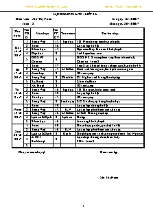 Giáo án Lớp 4 - Tuần 8 - Năm học 2017-2018 - Ma Thị Năm