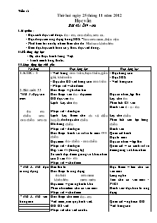 Giáo án tổng hợp Lớp 1 - Tuần 12 - Năm học 2012-2013 - Hoàng Thị Tô Giang