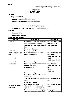 Giáo án tổng hợp Lớp 1 - Tuần 20 - Năm học 2012-2013 - Hoàng Thị Tô Giang