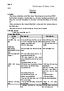 Giáo án tổng hợp Lớp 1 - Tuần 33 - Năm học 2012-2013 - Hoàng Thị Tô Giang