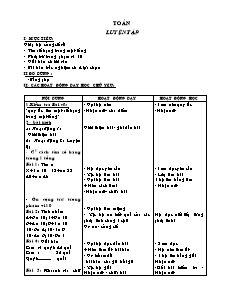 Giáo án tổng hợp Lớp 2 - Tuần 10 - Năm học 2012-2013 - Nguyễn Thị Thanh Hà