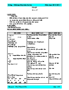 Giáo án tổng hợp Lớp 2 - Tuần 8 - Năm học 2012-2013 - Nguyễn Thị Thanh Hà