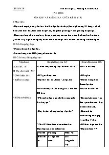 Giáo án tổng hợp Lớp 4 - Tuần 28 - Năm học 2017-2018 - Lã Thị Nguyên