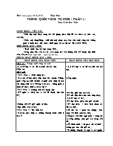 Giáo án tổng hợp Lớp 4 - Tuần 33 - Năm học 2012-2013