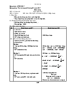 Giáo án tổng hợp Lớp 4 - Tuần 34+35 - Năm học 2016-2017 - Trần Đức Huân