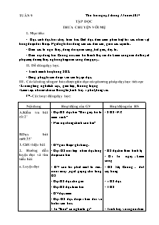 Giáo án tổng hợp Lớp 4 - Tuần 9 - Năm học 2017-2018 - Lã Thị Nguyên