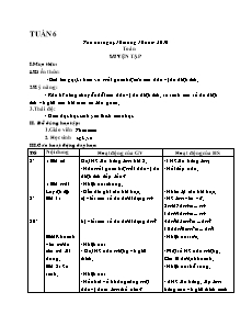 Giáo án tổng hợp Lớp 5 - Tuần 6 - Năm học 2016-2017