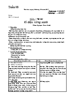 Giáo án tổng hợp Lớp 5 - Tuần 8 - Năm học 2017-2018 - Nguyễn Ngọc Dung