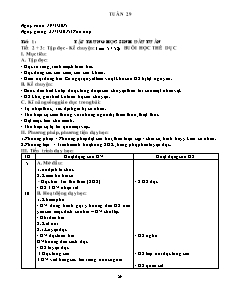 Kế hoạch bài dạy Lớp 3 - Tuần 29 - Năm học 2014-2015 - Trần Đức Huân