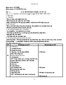 Kế hoạch bài dạy Lớp 3 - Tuần 29 - Năm học 2015-2016 - Trần Đức Huân